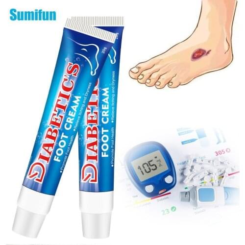 20g Diabetic Foot Treatment Cream Herbal Ointment Relieve Dry Itchy Skin Prevent Fungal Infections Health Care Medical Plaster