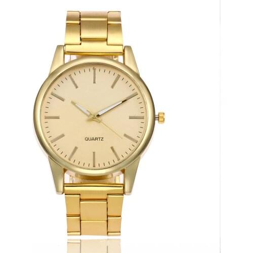 2017 Golden Women Quartz Wristwatches Fashion Dress Steel Watches Top Luxury Brand Ladies Bracelet Watch Clock relogio feminino
