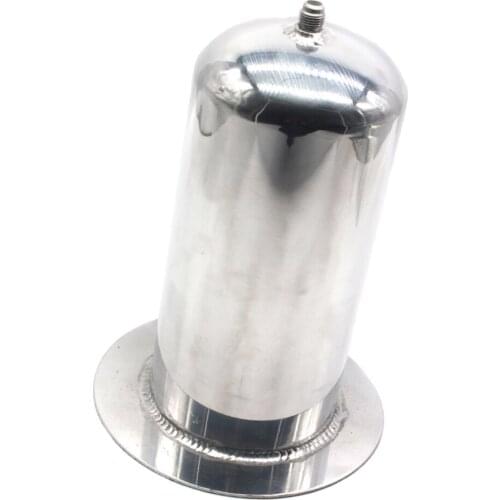 Automotive Engine Oil Catch Tank Aluminum Breather Reservoir Can AN6 AN8 2.5L