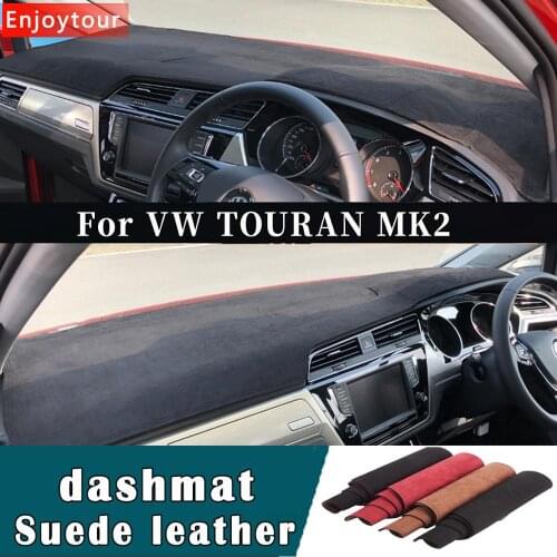 Car-styling Suede Leather Dashmat Dashboard custom Cover Pad Dash Mat Carpet For Volkswagen VW Polo 2002 2003 2004 2005 2007 RHD