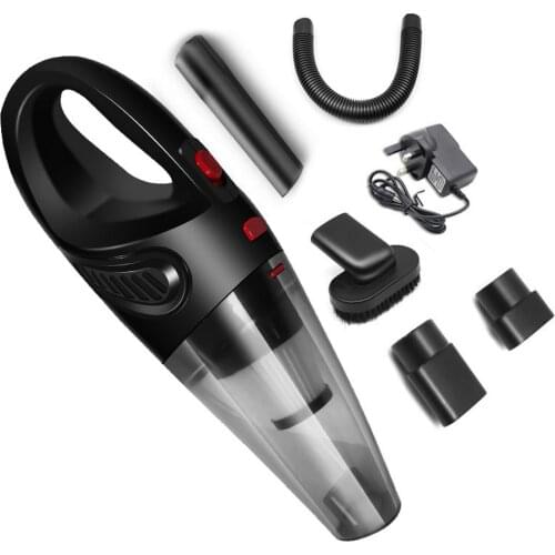 Handheld Wireless Vacuum Powerful Cyclonic Suction Rechargeable Car Vacuum Cleaner 120W 4000Pa Auto for Car Home Pet Hair Tool