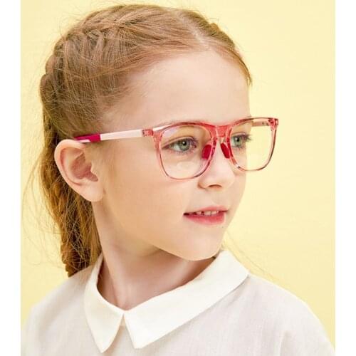 2020 Children Glasses Anti-blue Glasses TR90 Boys Girls Computer Glasses Reading Full Frame Children Eyewear
