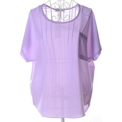 ENLU Women's Transparent Shirts