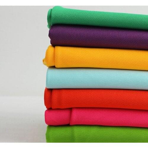 Good Quality Jersey Polyester Mesh Fabric For Gym Sports Garment 45x185cm/Piece KB06