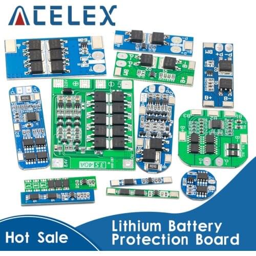 1S 2S 3S 4S 3A 20A 30A Li-ion Lithium Battery 18650 Charger PCB BMS Protection Board For Drill Motor Lipo Cell Module 5S 6S