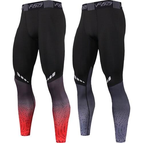 Mens Gym Running Compression Pants Sports Jogging Tights Fitness Sportswear Men Dry Fit Yoga Workout Trousers Training Leggings
