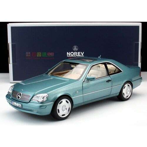 Norev 1:18 1997 Benz Cl600 Coupe Vintage Car Collector Edition Metal Diecast Model Race Car Kids Toys Gift Limited edition