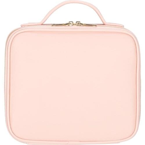 New Multi Travel Bag Professional High-capacity Multilayer Portable Travel Makeup Bag Strap Pink ravel Bags Luggage Organizer