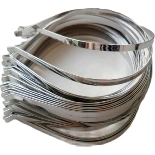 10pcs Blank Plain Metal Hairband Decorative Metal Headband for Girls Hair Band DIY Craft Hair Hoop3mm 5mm 7mm 10mm