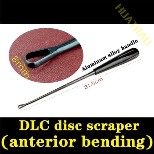 Orthopaedic instruments medical spinal disc scraper anterior scoliosis fusion cage vertebral body scraper scraper