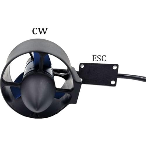 12V/1.2kg 312W Underwater Deep Water Thruster Waterproof Electric Propeller Deep Water Motor for ROV RC Boat Submarine CW/CCW