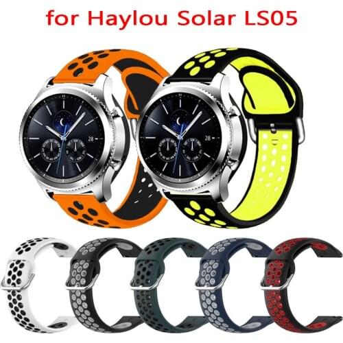 Wristband For Haylou Solar LS05 Wrist Strap Smart Bracelet Watchband Replacement Silicone Band Accessories