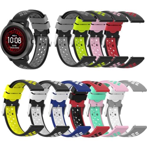 WatchBand 20MM For Garmin vivoactive 3 / vivoactive3 music / Forerunner 245 Silicone Bracelet Replacement Watchstrap Wristband