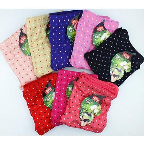 Cheap wholesale ropa interior femenina 10Pcs/lot Cotton Dot Underwears Women Panties Plus Size 6XL lingerie womens briefs