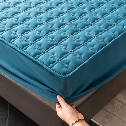 Waterproof Bed Mattresses Cover Washable Bed Cover Multicolor Thickened Waterproof Mattress Topper AirPermeable Bed bed linings