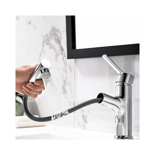 All copper exhaust cold heat sinks hand pull tap home toilet stage basin basin scale