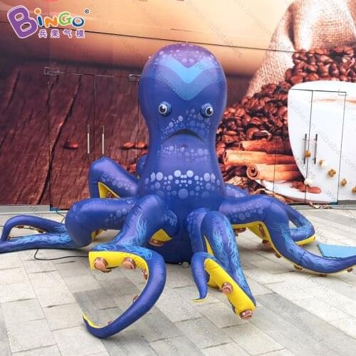 High quality outdoors 5 meters giant inflatable octopus customized ocean decorative octopus for party inflatable toys