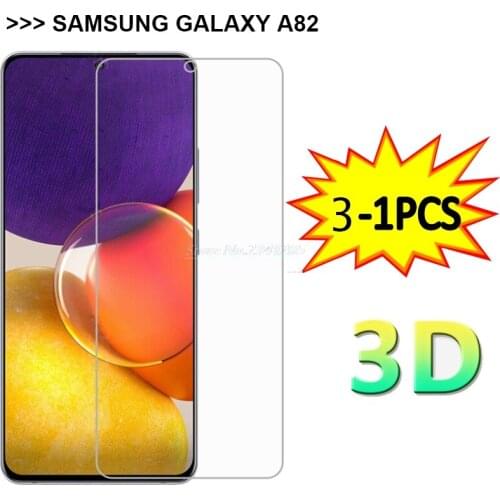 3-1PC Tempered Glass For Samsung Galaxy A82 Screen Protector for Samsung A02 A12 A32 A52 A72 F02s F12 F62 M02S M12 M42 M62 Glass