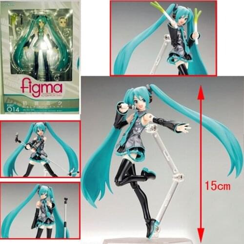 Hatsune Miku Anime Kawaii Model Movable Cy Hand-made Face Changing Accessory Miku Doll Action Figures Toys Girl Birthday Gift
