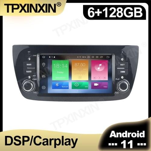 128GB Android 11.0 Car Radio For FIAT DOBLO 2010 - 2015 Multimedia Auto Video DVD Player Navigation Stereo GPS 2 din Accessories