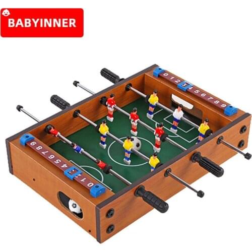 BABYINNER Board Game Mini Football Table Portable Soccer Game Set Parent-child Interactive Game Childrens Educational Toys