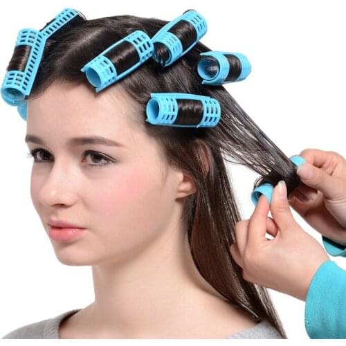 Big Self Grip Hair Rollers Self Grip Curler Hair Rollers for DIY Curl Hair Styling Curling Tool Home Use Hair Rollers