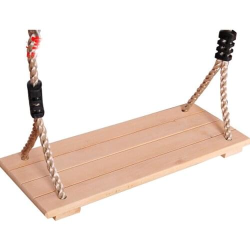 Adults and children Swing Wooden Swing with Rope Toys for Children Outdoor Garden Swings for Children gift