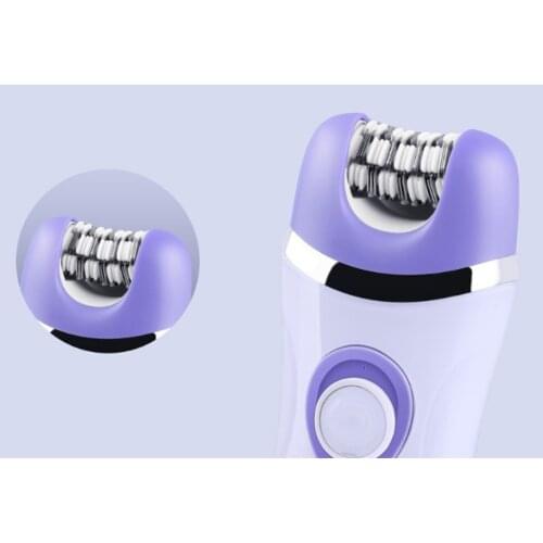 Women Hair Remover Charging Shaver Face Cleansing Tool Electric Epilator EU