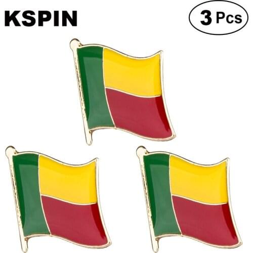 Benin Lapel Pin Brooches Pins Flag badge Brooch Badges