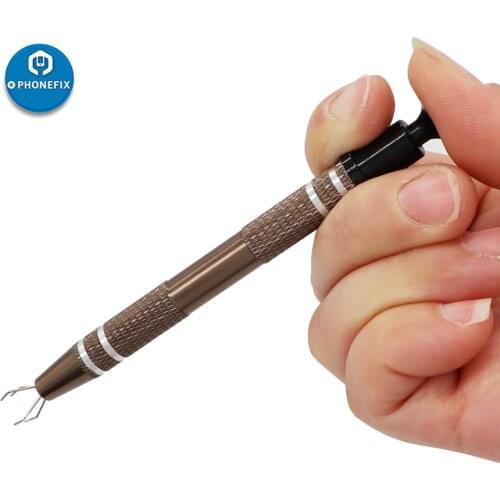 PHONEFIX Electronic Part Grabber Phone Repair Tool BGA Chips Pick Up Tool with Four Claws Catching IC Chips Electrnoics Tool Kit