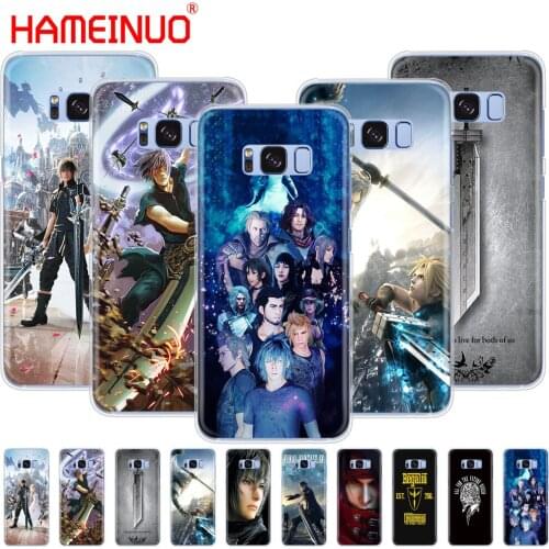 HAMEINUO Final fantasy xv ffxv cell phone case cover for Samsung Galaxy S9 S7 edge PLUS S8 S6 S5 S4 S3 MINI
