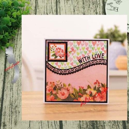 Metal cutting dies wish love lace mold Scrapbook paper craft knife mould blade punch stencils die