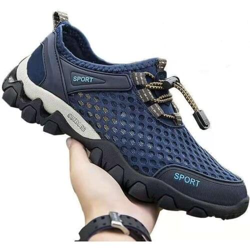Mens Sports Shoes Breathable Male Sneakers Outdoor Climb Shoes
