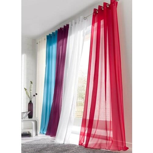 New Arrival Window Treatment Romantic Sheer All-match Wedding Ceiling Tulle Drapes Soft Voile For Living Room Bedroom