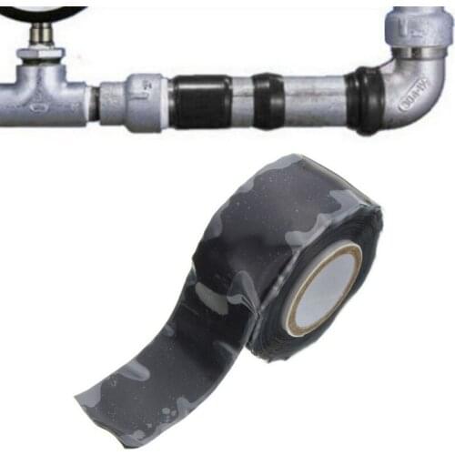 Silicone Self-fluxing High Pressure Repair Tape Strong Repair Tape Home Self-adhesive Waterproof Stop Leaks Seal Repair Tape