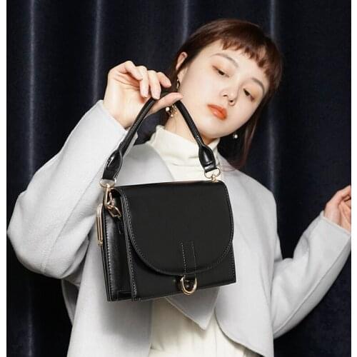 Banana moon design Simplicity Texture goddess bag Split Leather girl portable messenger fashion double-sided new louie vuiton