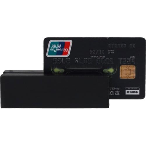Windows Android Systems USB Interface ISO7816 Standard Track1/2/3 Magnetic Stripe and IC Card Reader Combo HCC100