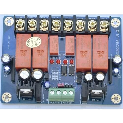 HIFI Fever Speaker Unit Protection Board UPC1237 Speaker Delay Protection Low Internal Resistance With Heat Dissipation
