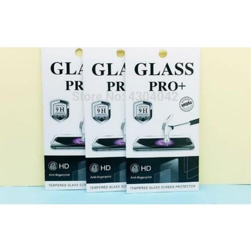 100pcs Wholesale box for retail package of screen protector tempered glass for iphone 8 7 plus 5 4 Samsung Galaxy S5 S4 Note 4