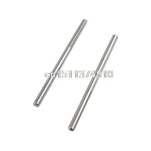 10x 3mm Shank 50mm Long Round Split Mandrels for Sandpaper Abrasive Paper