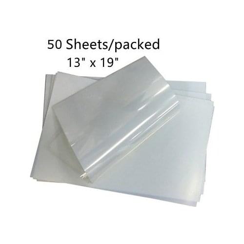 13" x19" Waterproof Inkjet Transparency Film Paper for Silk Screen Printing