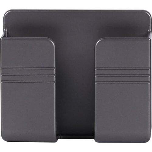 80% HOT SALE Wall Phone Holder Waterproof Punch-free ABS Sturdy Remote Control Stand for Home Wall Phone Holder