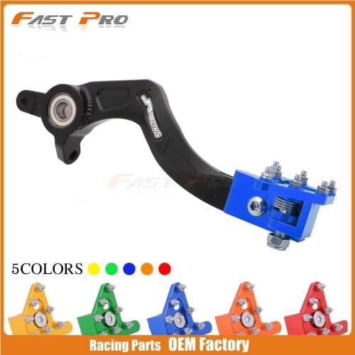 CNC aluminum Rear Foot Brake Pedal For Husqvarna TE FE TC FC 125 250 300 350 350S 450 501 501S 2014 2015 2016