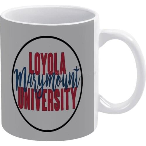 Loyola Marymount University White Mug Vintage Mug New Unisex Size Mug Los Angelos La Cali California West Coast Lmu Lmula Lmu Dr