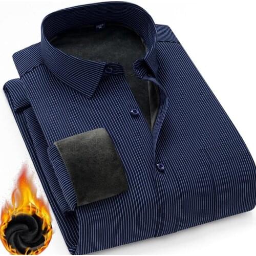Мужские теплые рубашки BUSINMENFUO China At AliExpress