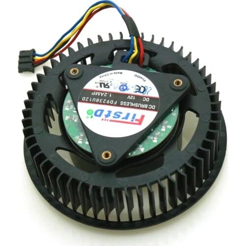 FD9238U12D 12V 1.2A 75mm 37*37*37mm VGA Fan For ASUS GTX960 TURBO GTX970 OC Graphics Card Cooler Cooling Fan