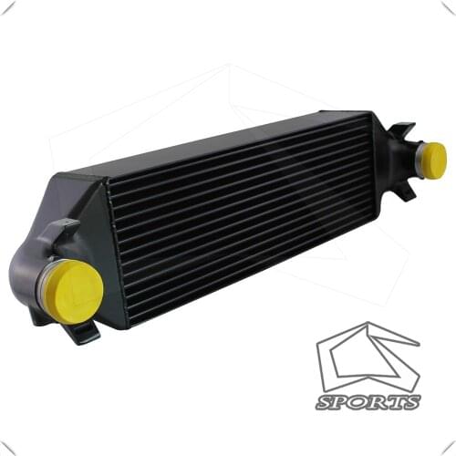 Front Mount Intercooler Upgrade Kit Fits For Ford Focus RS MK3 2.3L 2016-2018 Black