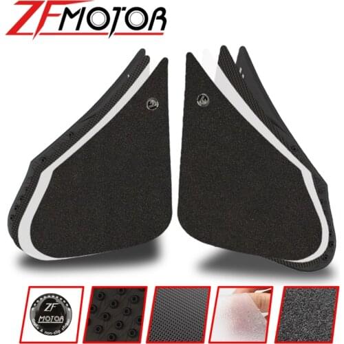 Motorcycle Anti slip Tank Pad Protector Stickers Side Gas Knee Grip Traction Pads For Yamaha R3 2015 2016 2017 YZF-R3
