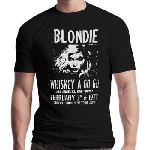 New Blondie Tour Unisex T Shirt Whiskey A Go Go T Shirt