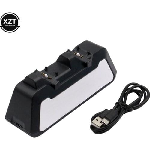 New For PS5 Controllers Fast Charger Base Ps5 Game Handle Special Dual Seat Charging Dock LED Light Charger for Playstaion 5